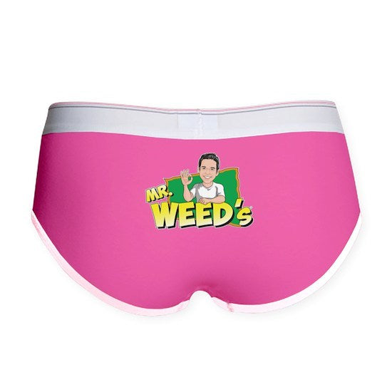 MR. WEED'S: OG LOGO (Women's Boy Brief Panties)