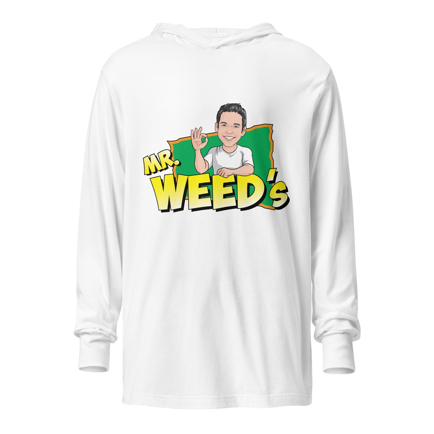 Mr. Weed's: Classic OG (Hooded long-sleeve tee)