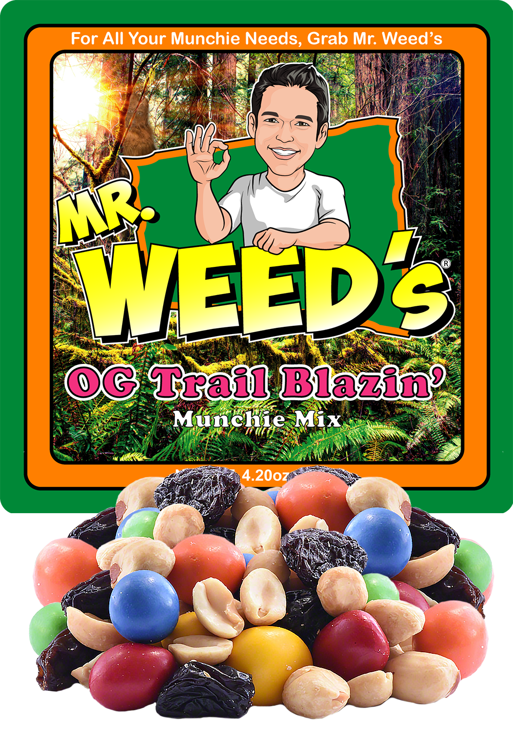 Mr. Weed's OG Trail Blazin' Munchie Mix