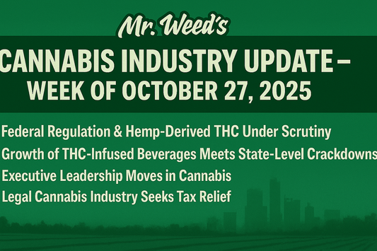 Cannabis News for the week of October 27th