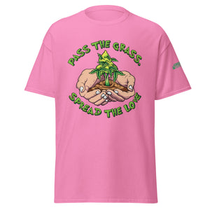 GLE: PASS THE GRASS, SPREAD THE LOVE (CLASSIC TEE)