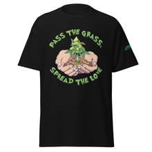 Load image into Gallery viewer, GLE: PASS THE GRASS, SPREAD THE LOVE (CLASSIC TEE)