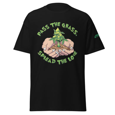 GLE: PASS THE GRASS, SPREAD THE LOVE (CLASSIC TEE)