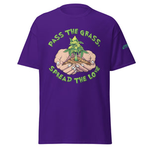 GLE: PASS THE GRASS, SPREAD THE LOVE (CLASSIC TEE)