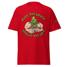 Load image into Gallery viewer, GLE: PASS THE GRASS, SPREAD THE LOVE (CLASSIC TEE)
