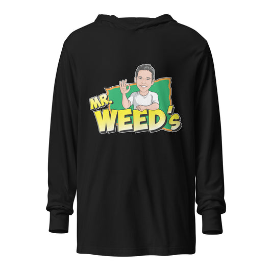 Mr. Weed's: Classic OG (Hooded long-sleeve tee)