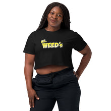 Load image into Gallery viewer, Mr. Weed&#39;s: Words Only (Crop top)