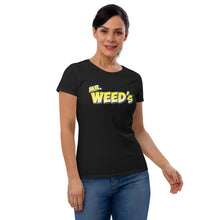 Load image into Gallery viewer, Mr. Weed&#39;s: Words Only (Women&#39;s short sleeve t-shirt)