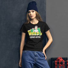 Load image into Gallery viewer, Mr. Weed&#39;s: Elevate Your Pot-ential (Women&#39;s short sleeve t-shirt)