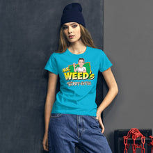 Load image into Gallery viewer, Mr. Weed&#39;s: Elevate Your Pot-ential (Women&#39;s short sleeve t-shirt)
