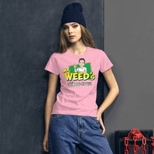 Load image into Gallery viewer, Mr. Weed&#39;s: Elevate Your Pot-ential (Women&#39;s short sleeve t-shirt)