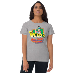 Mr. Weed's: Sex, Drugs, & Munchies (Women's short sleeve t-shirt)