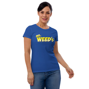 Mr. Weed's: Words Only (Women's short sleeve t-shirt)