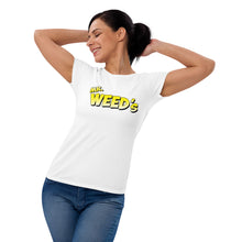 Load image into Gallery viewer, Mr. Weed&#39;s: Words Only (Women&#39;s short sleeve t-shirt)