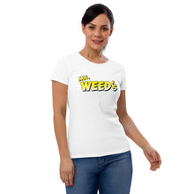 Load image into Gallery viewer, Mr. Weed&#39;s: Words Only (Women&#39;s short sleeve t-shirt)