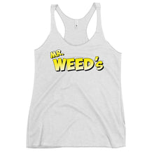 Load image into Gallery viewer, Mr. Weed&#39;s: Words Only (Racerback Tank)