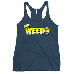 Mr. Weed's: Words Only (Racerback Tank)