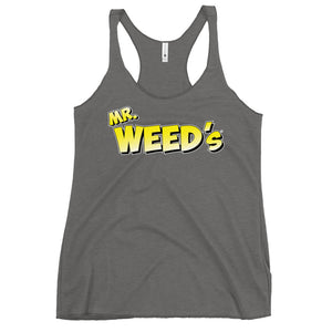 Mr. Weed's: Words Only (Racerback Tank)