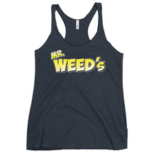 Load image into Gallery viewer, Mr. Weed&#39;s: Words Only (Racerback Tank)