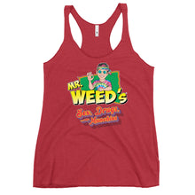 Load image into Gallery viewer, Mr. Weed&#39;s: Sex, Drugs, &amp; Munchies (Racerback Tank)