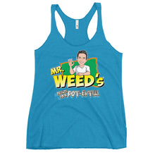 Load image into Gallery viewer, Mr. Weed&#39;s: Elevate Your Pot-ential (Racerback Tank)