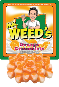 Mr. Weed's Orange Creamsicle Gummi Bears