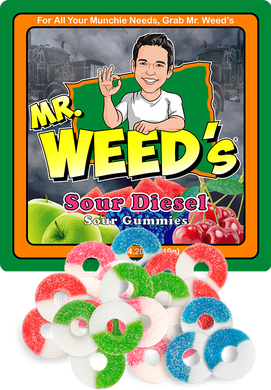 Mr. Weed's Sour Diesel Gummi Rings