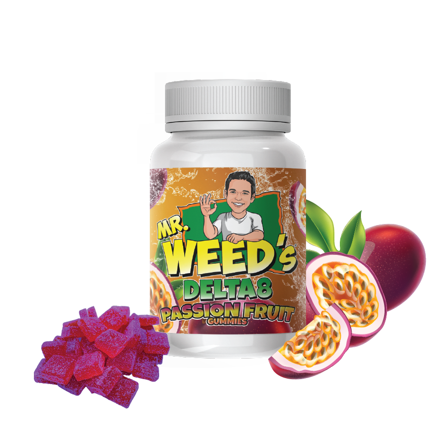 Passion Fruit Delta 8 Gummies