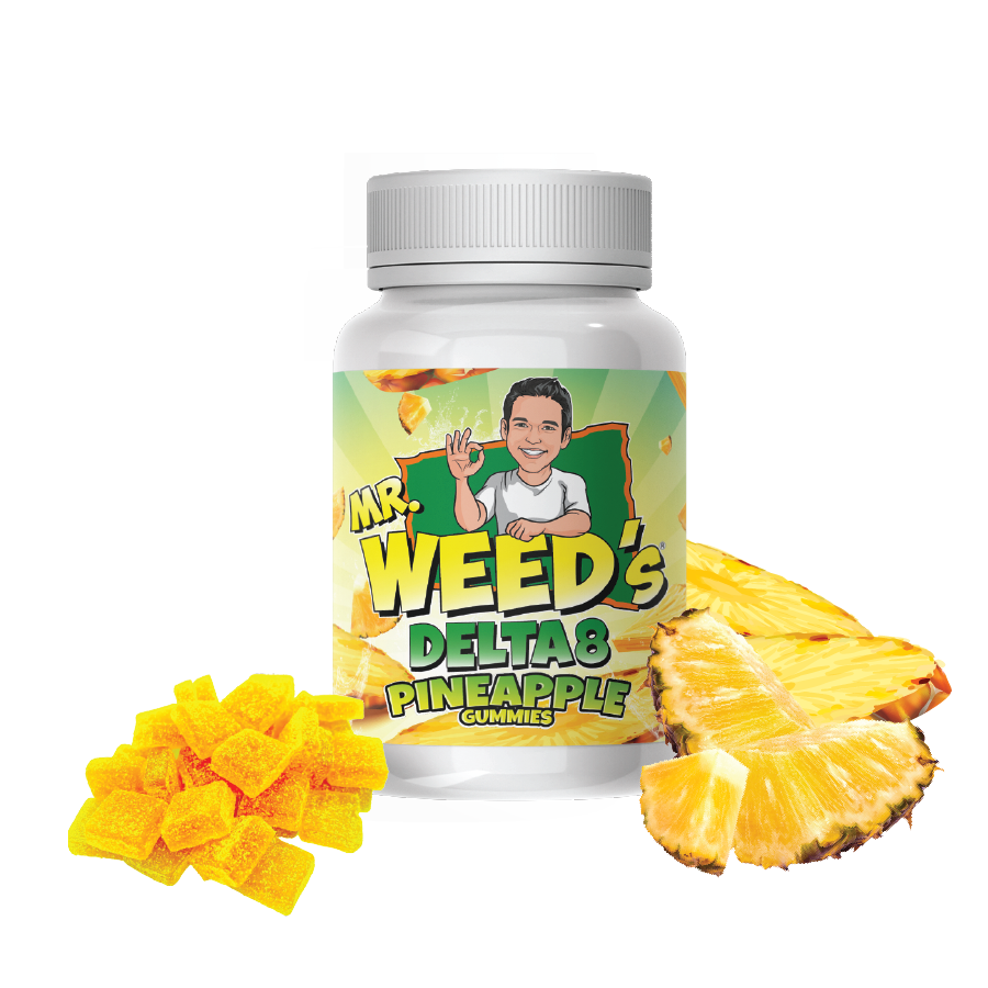 Pineapple Delta 8 Gummies